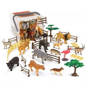 Terra Jungle World Animal Safari Playset